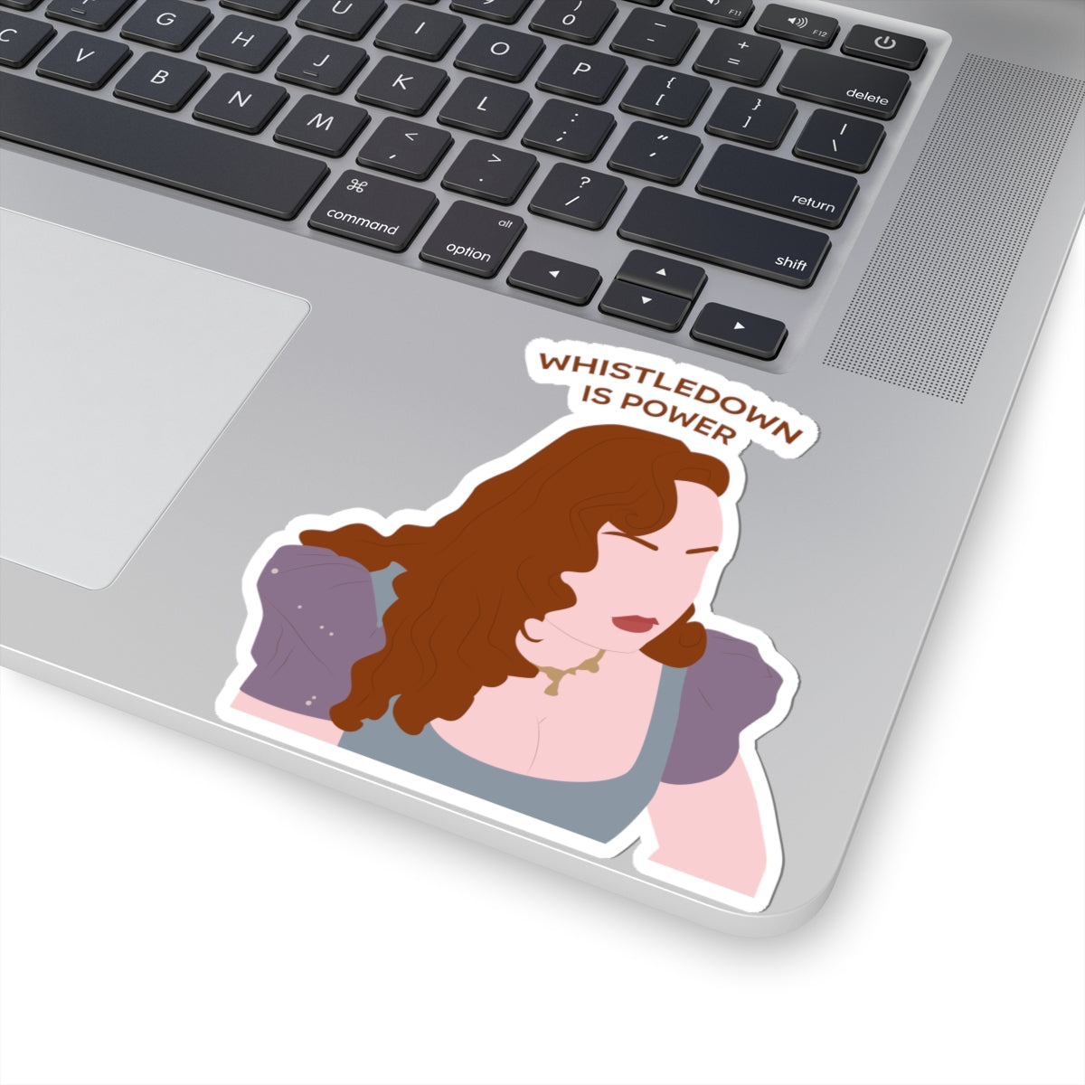 Penelope Featherington Whistledown Is Power Bridgerton Netflix Sticker