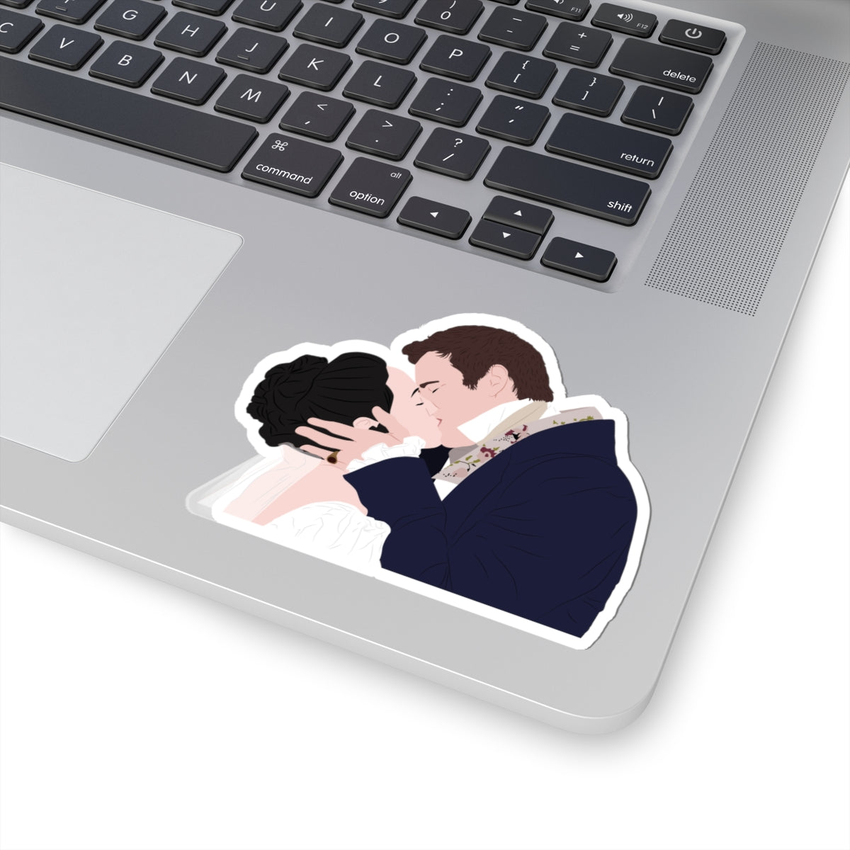 Benedict Bridgerton & Sophie Bridgerton Wedding Kiss Netflix Sticker