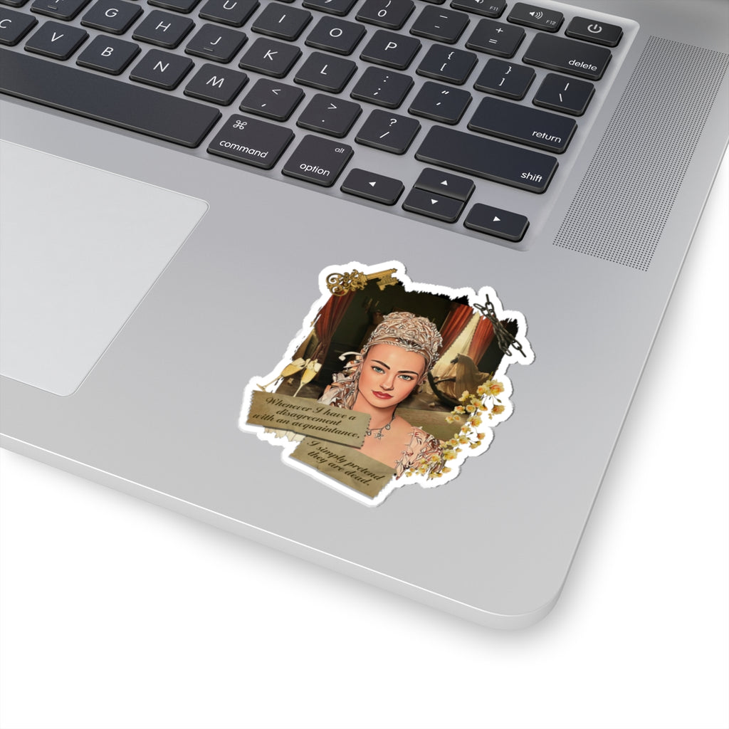 Cressida Cowper Portrait Netflix Sticker
