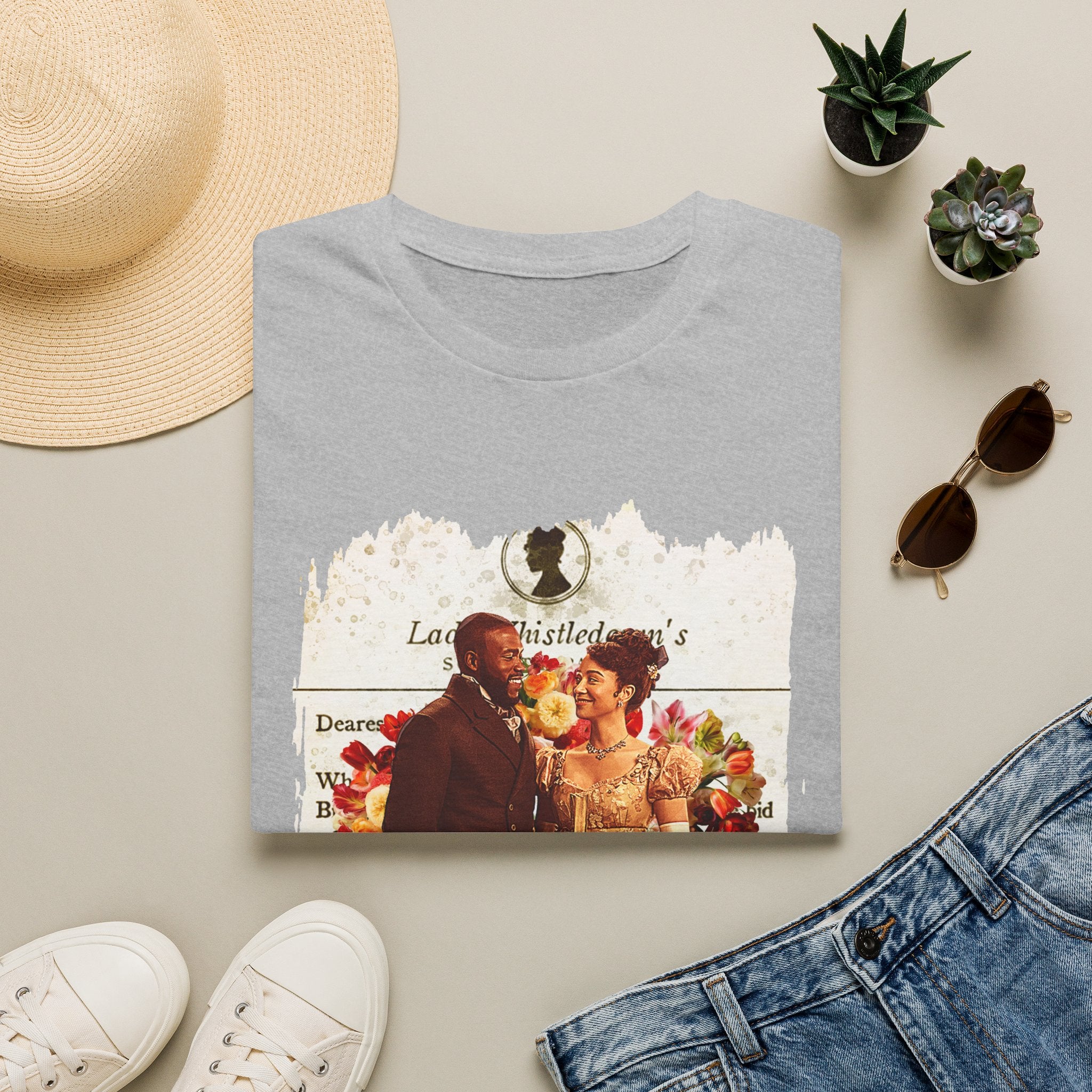 Will Mondrich & Alice Mondrich Lady Whistledown Society Papers Netflix T-Shirt