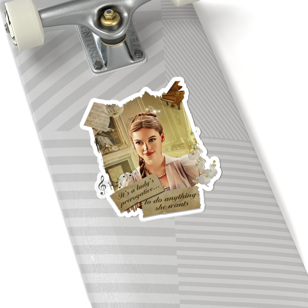 Francesca Bridgerton Portrait Netflix Sticker