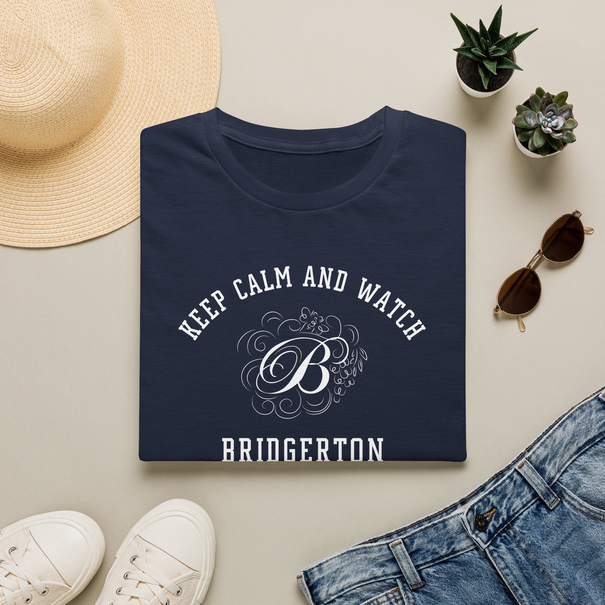Keep Calm And Watch Brigderton Netflix T-Shirt