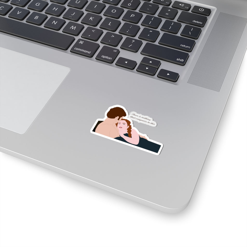 There Is Nothing That Compares To This Colin & Penelope Bridgerton Netflix Sticker