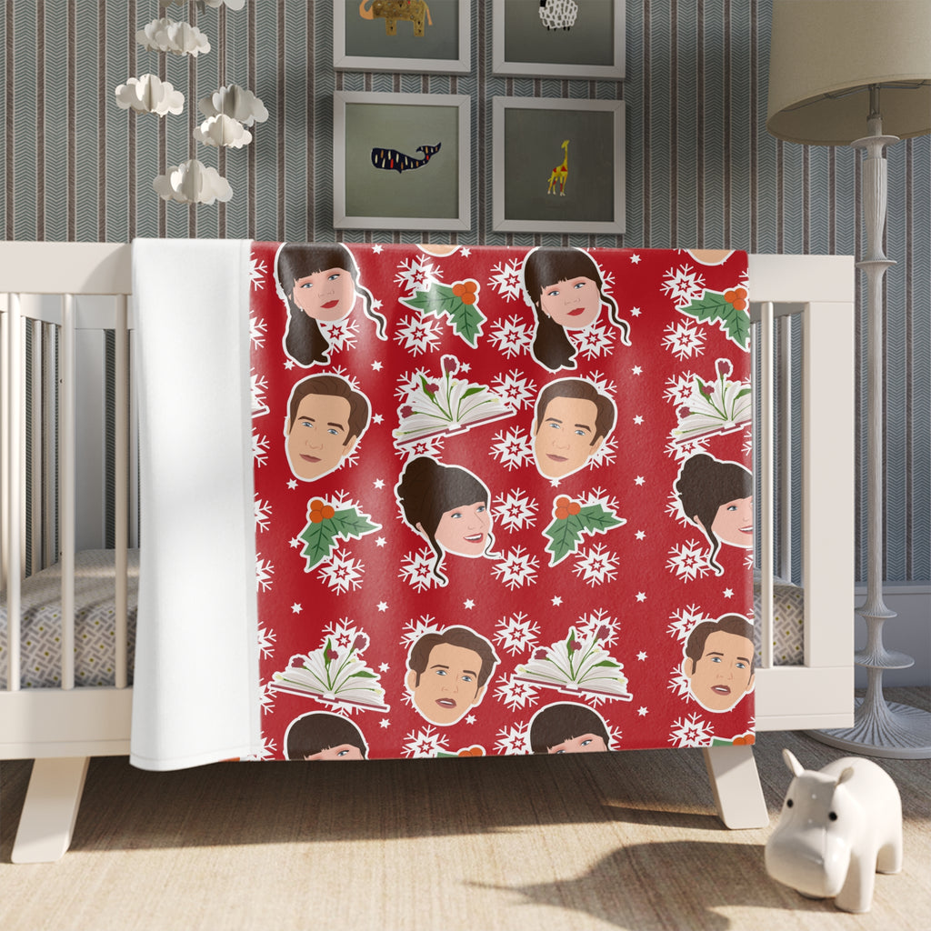 Phillip & Eloise Philoise Christmas Bridgerton Netflix Throw Blanket