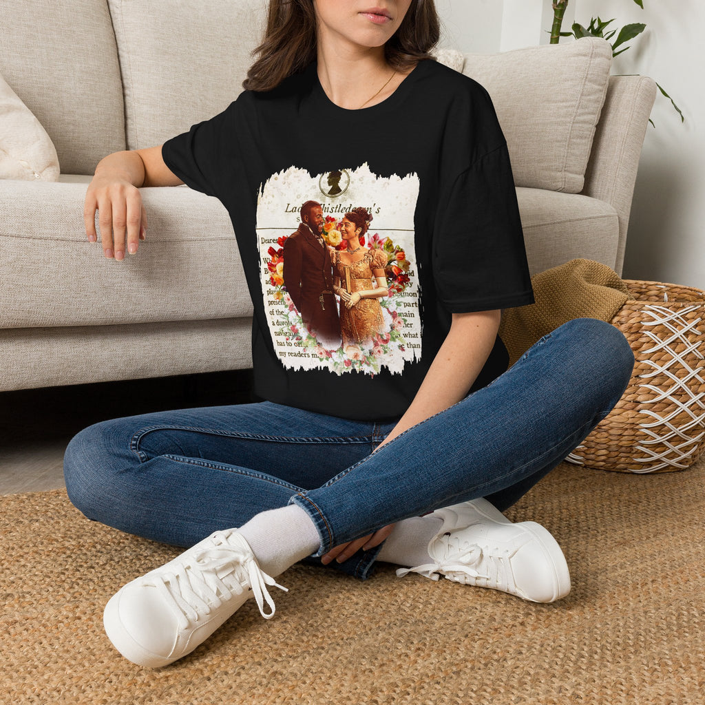Will Mondrich & Alice Mondrich Lady Whistledown Society Papers Netflix T-Shirt