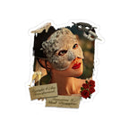 Tonight I Am Transformed Sophie Baek Masquerade Ball Quote Netflix Sticker