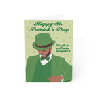 Luck Be A Duke Tonight Simon Basset Happy St. Patrick's Day Bridgerton Netflix Greeting Card
