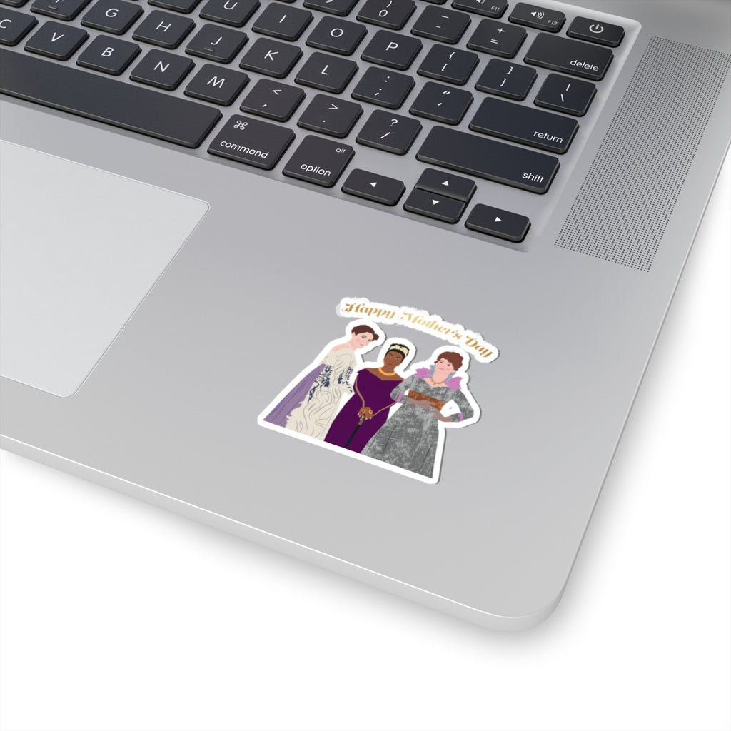 Lady Danbury, Violet Bridgerton, Portia Featherington Bridgeton Netflix Happy Mother's Day Sticker
