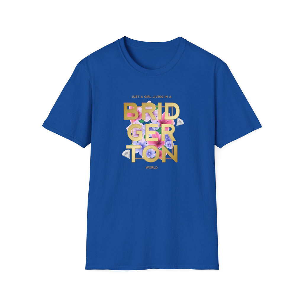 Just A Girl Living In A Bridgerton World Netflix T-Shirt