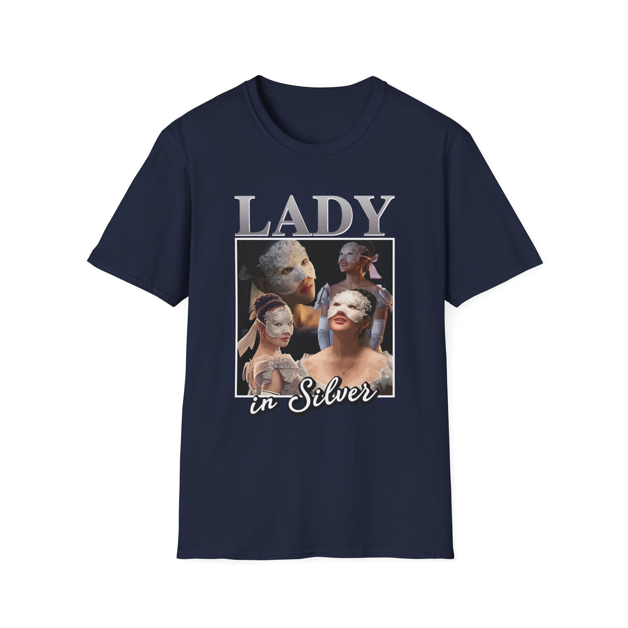 Lady In Silver 90's Bridgerton Netflix T-Shirt