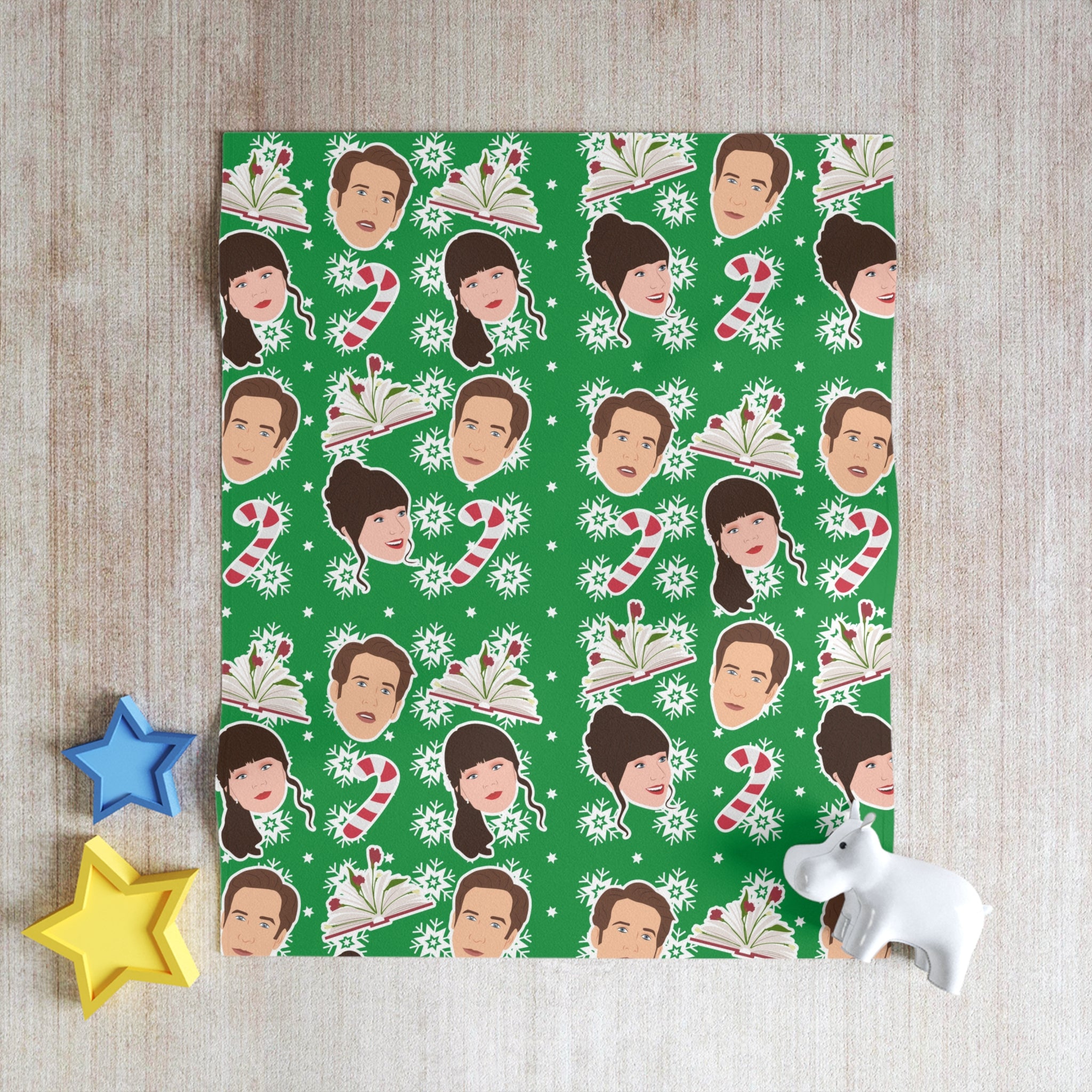 Philoise Phillip & Eloise Christmas Bridgerton Netflix Throw Blanket