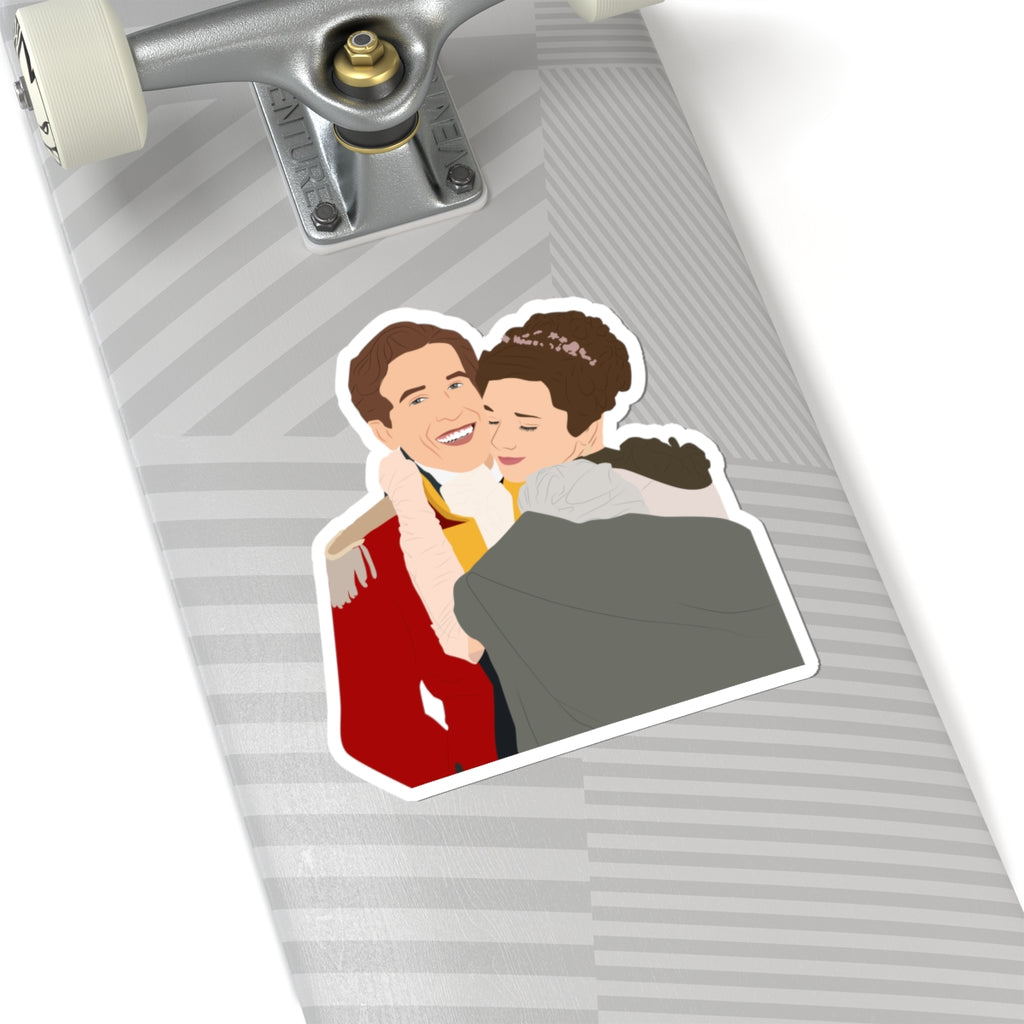 Sir Phillip Crane & Eloise Bridgerton Netflix Sticker