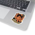 You Might Live Here..But You Are Nothing Lady Araminta Gun Quote Bridgerton Netflix Sticker