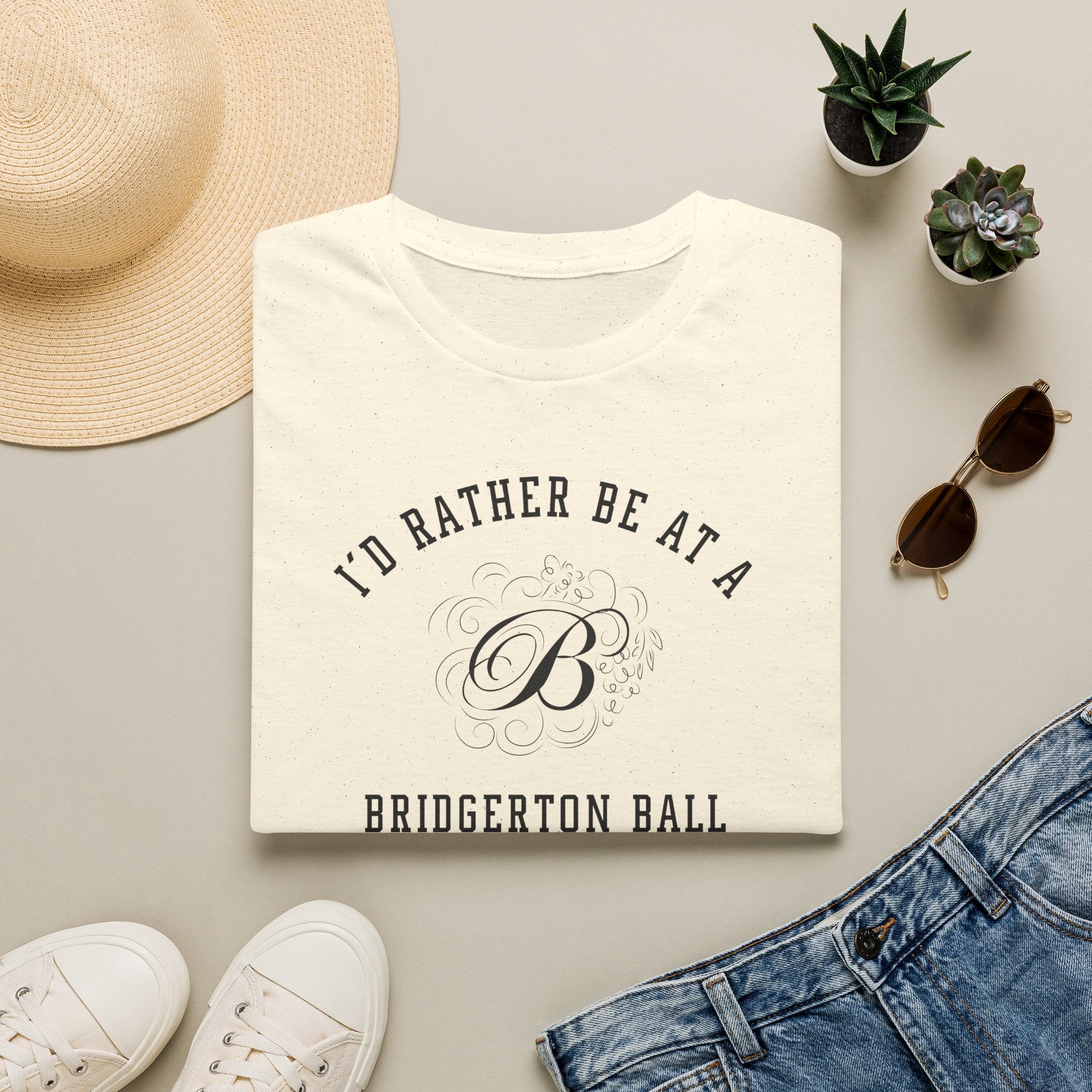 I'd Rather Be At A Brigderton Ball Netflix Cute T-Shirt
