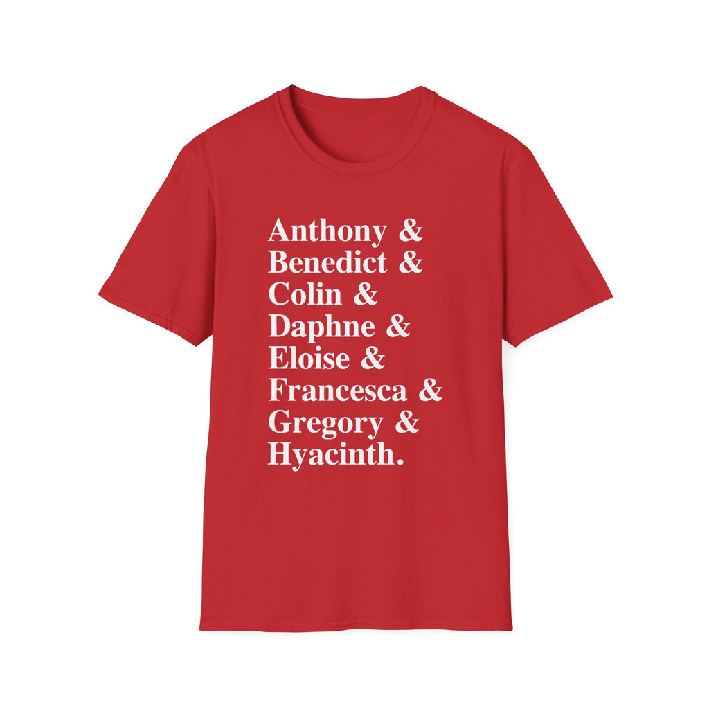 Bridgerton Siblings Netflix T-Shirt
