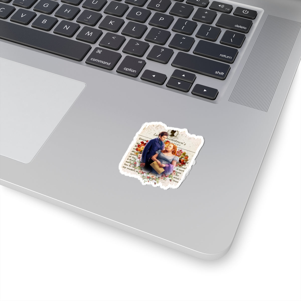 Colin Bridgerton & Penelope Featherington Lady Whistledown Society Papers Netflix Sticker