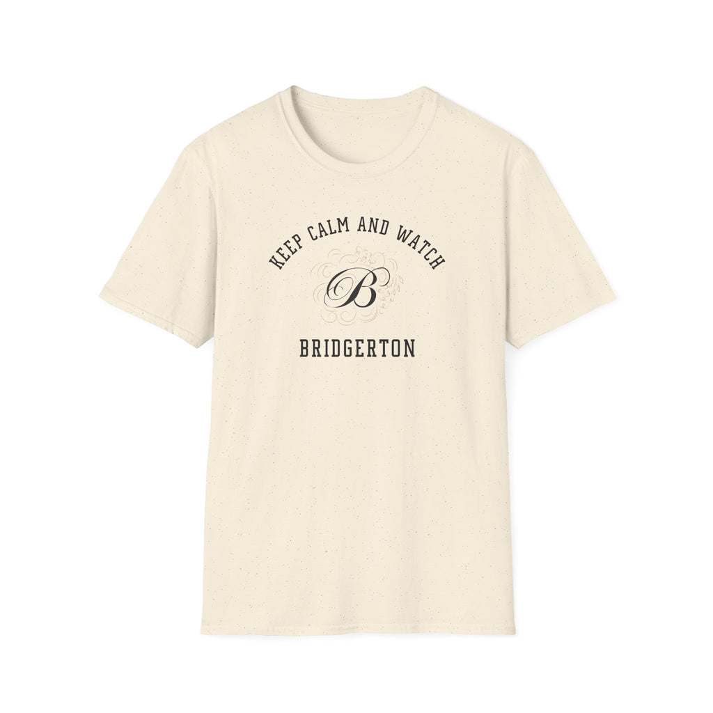 Keep Calm And Watch Brigderton Netflix Cute Funny T-Shirt