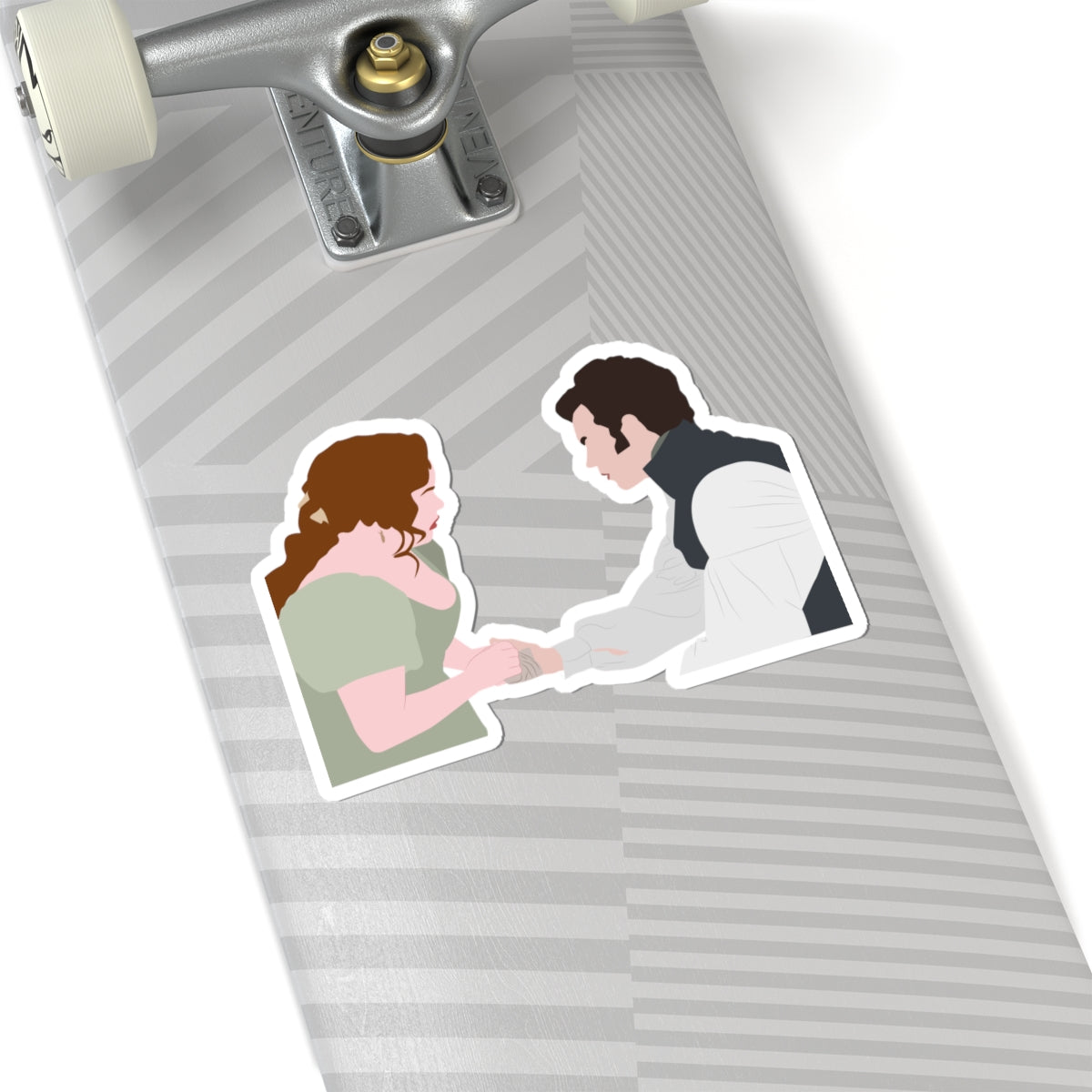 Penelope Featherington & Colin Bridgerton Holding Hands Netflix Sticker