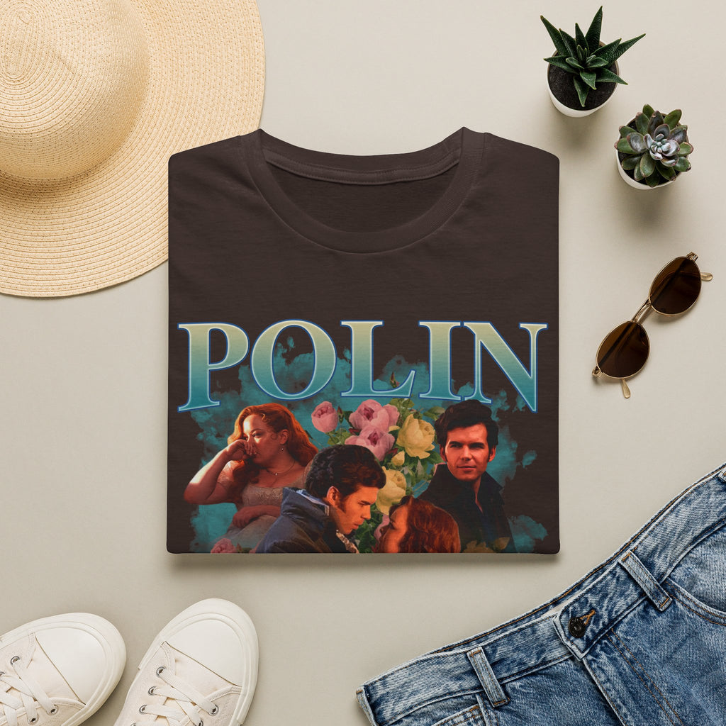 Polin 90's Colin & Penelope Bridgerton Netflix T-Shirt