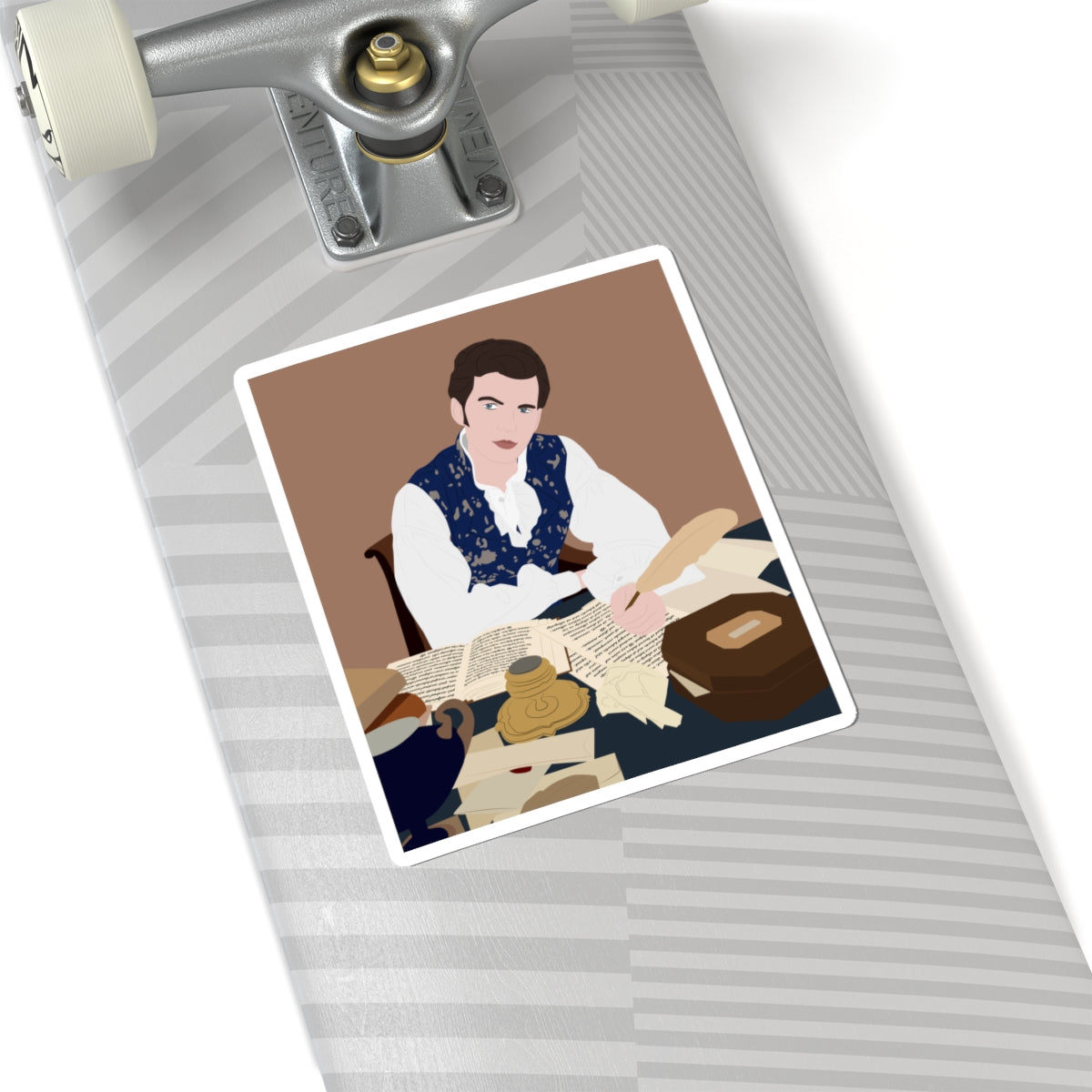 Colin Bridgerton Letter Netflix Sticker