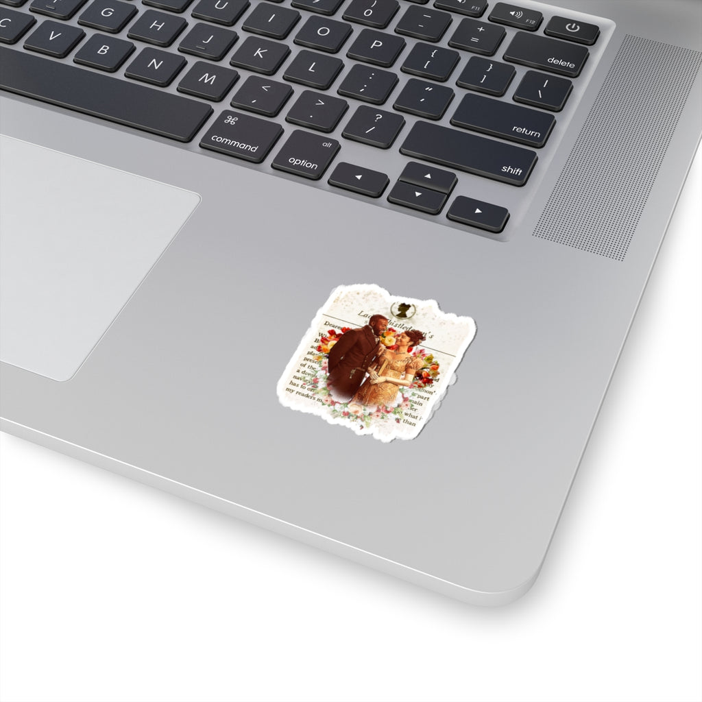 Will Mondrich & Alice Mondrich Lady Whistledown Society Papers Netflix Sticker