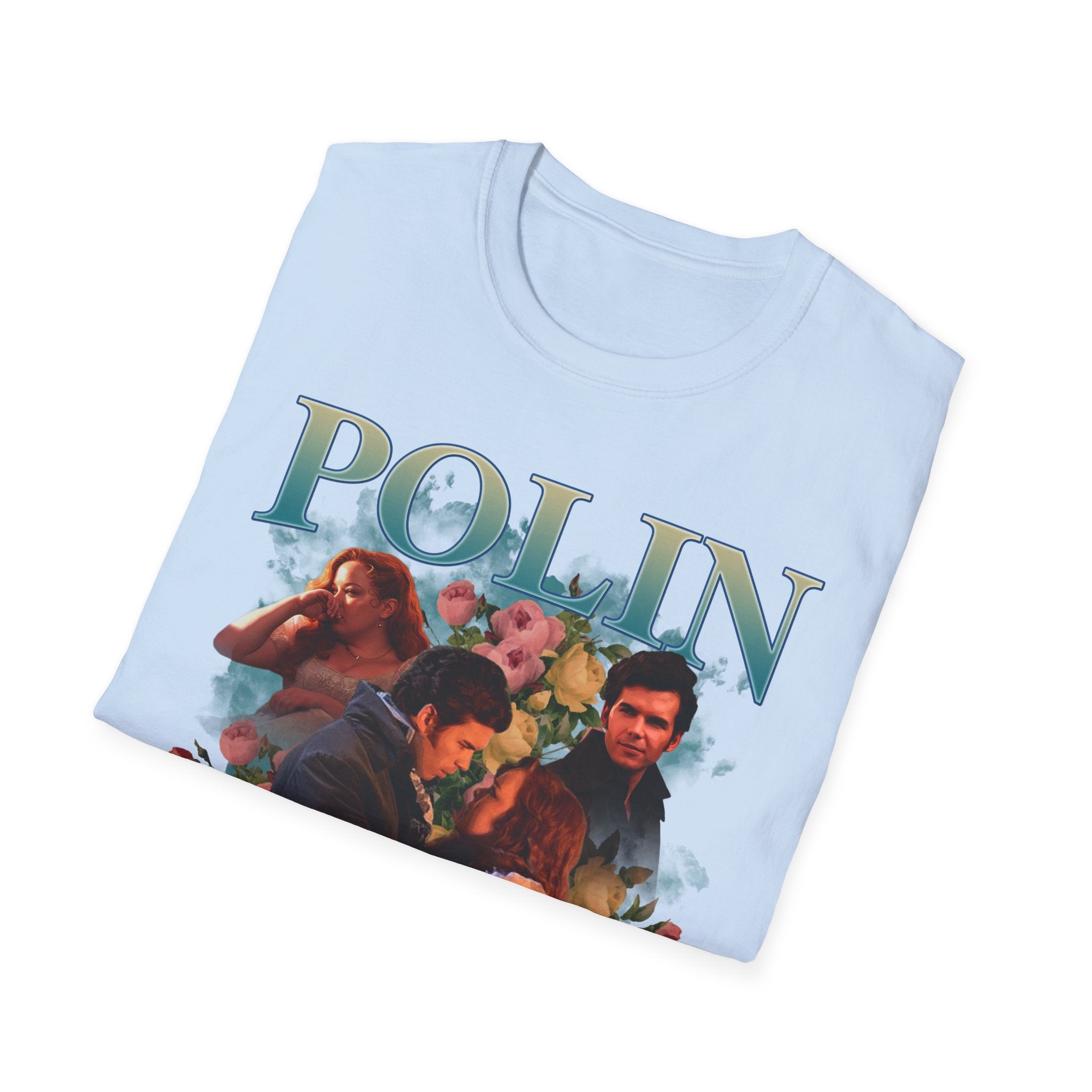 Polin 90's Colin & Penelope Bridgerton Netflix T-Shirt