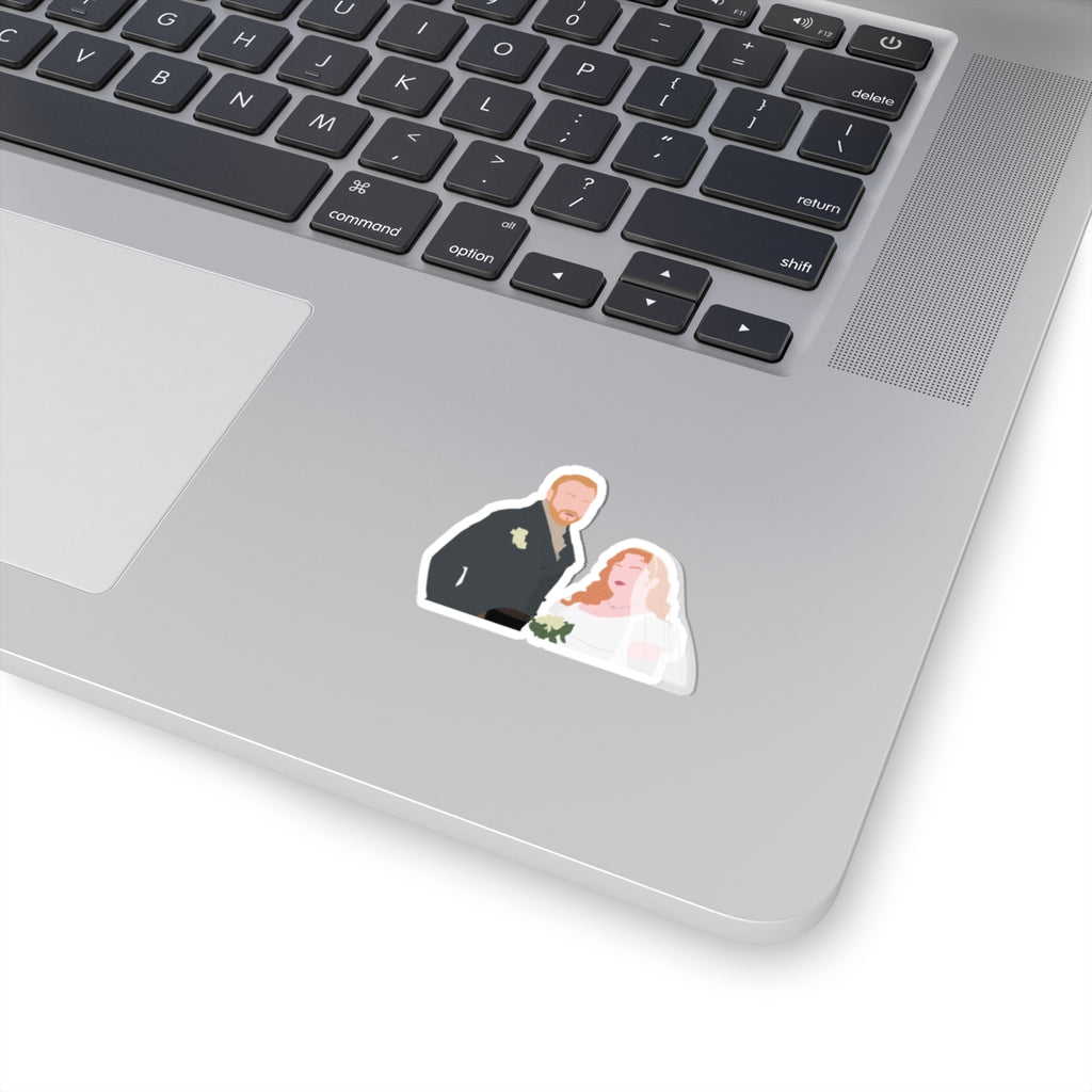 Lord Debling & Penelope Featherington Wedding Bridgerton Netflix Sticker