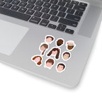 Bridgerton's Colin, Penelope, Anthony, Lady Danbury, Violet, Portia, Prudence, Philippa, Marcus Emoji Bridgerton Netflix Sticker