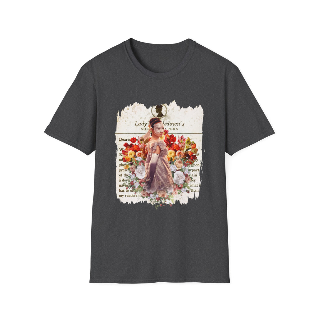 Sophie Baek Lady In Silver Masquerade Ball Lady Whistledown Society Papers Netflix T-Shirt