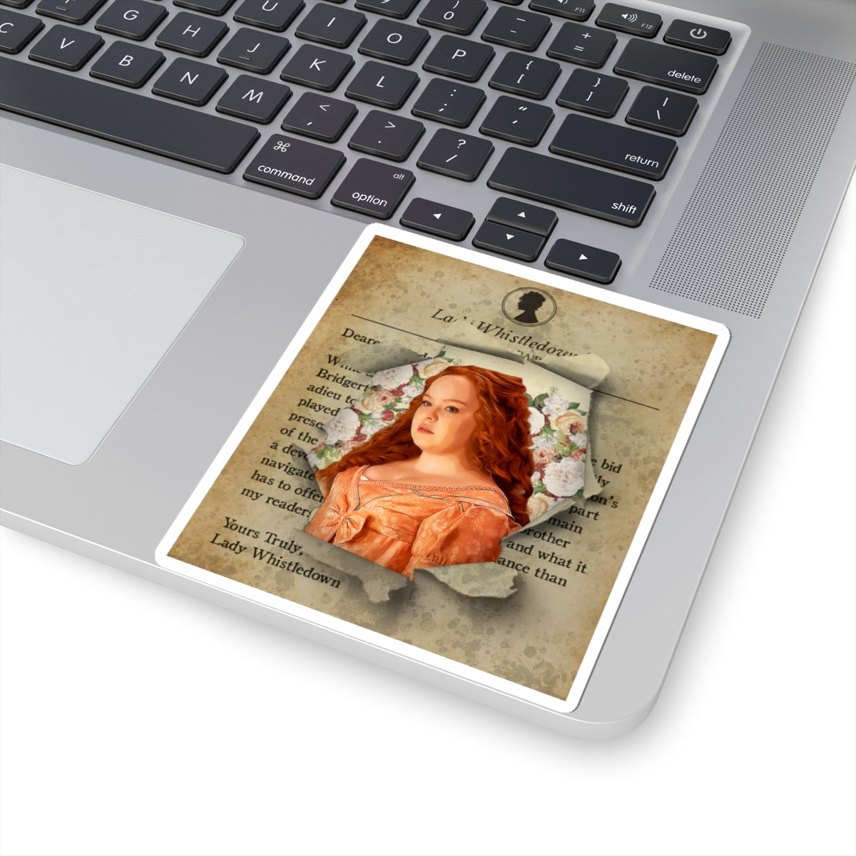 Lady Whistledown Society Papers Penenlope Featherington Bridgerton Netflix Sticker