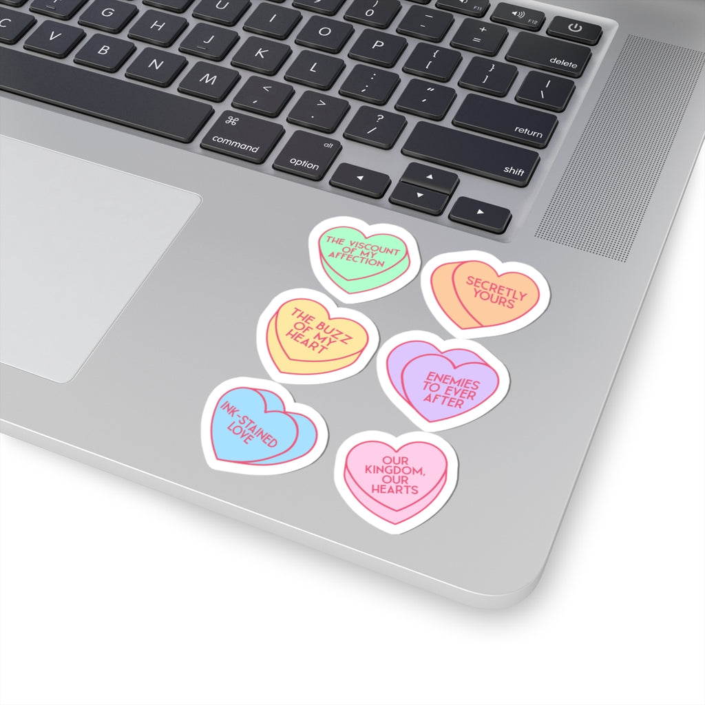 Bridgerton Cute Valentine's Day Heart Candy Netflix Sticker