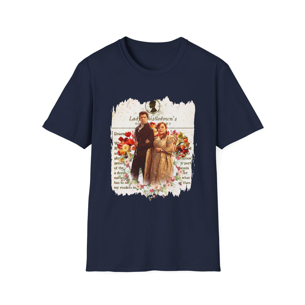 Colin Bridgerton & Penelope Bridgerton Lady Whistledown Society Papers Netflix T-Shirt