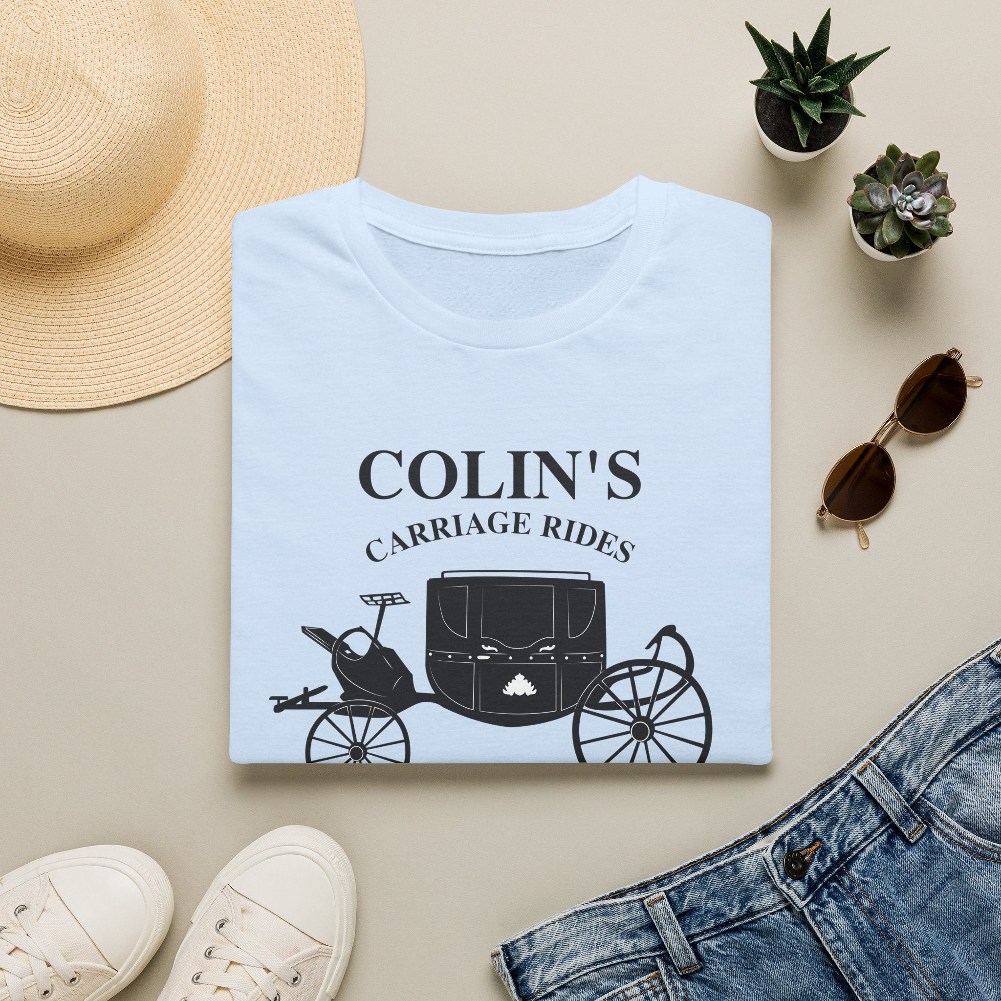 Colin's Bridgerton Carriage Rides Bridgerton Netflix T-Shirt