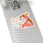Dear Gentle Reader, You Don't Know Me Penelope Featherington Bridgerton Netflix Sticker
