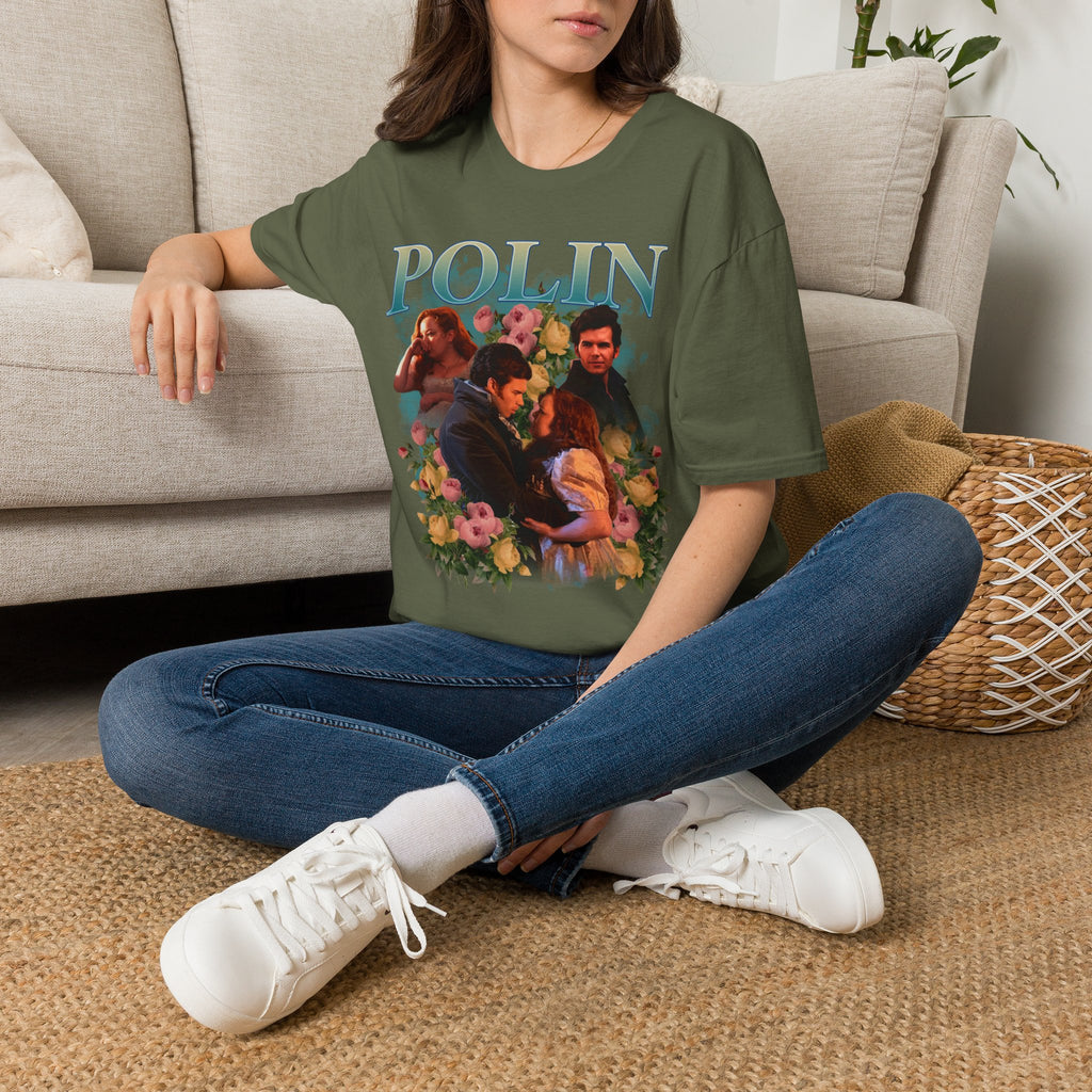 Polin 90's Colin & Penelope Bridgerton Netflix T-Shirt