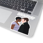 I Will Humble Myself Before You Anthony & Kate Bridgerton Netflix Sticker