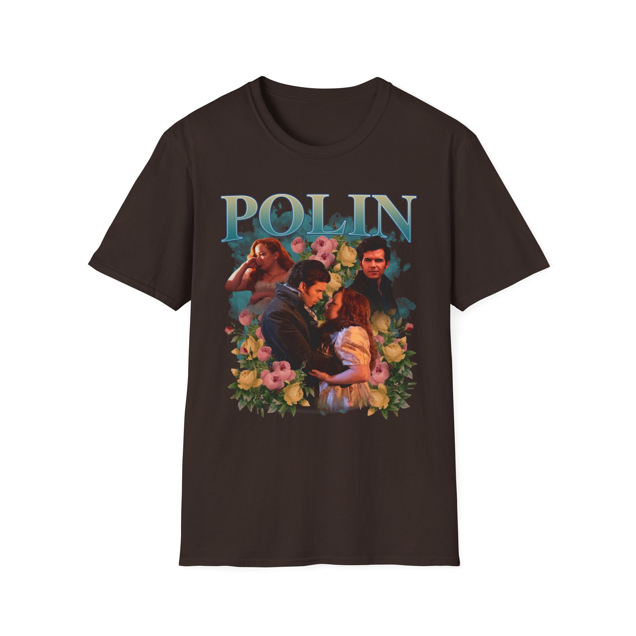 Polin 90's Colin & Penelope Bridgerton Netflix T-Shirt