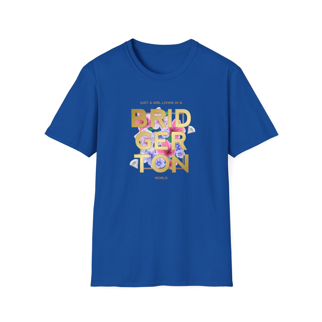Just A Girl Living In A Bridgerton World Netflix T-Shirt