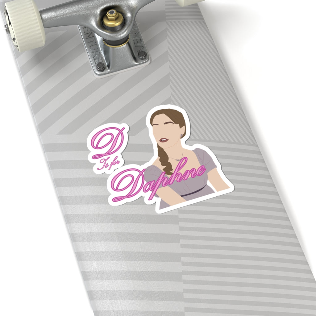 D Is For Daphne Bridgerton Netflix Sticker