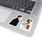 Bridgerton Netflix Anthony & Kate Bridgerton Wedding Sticker