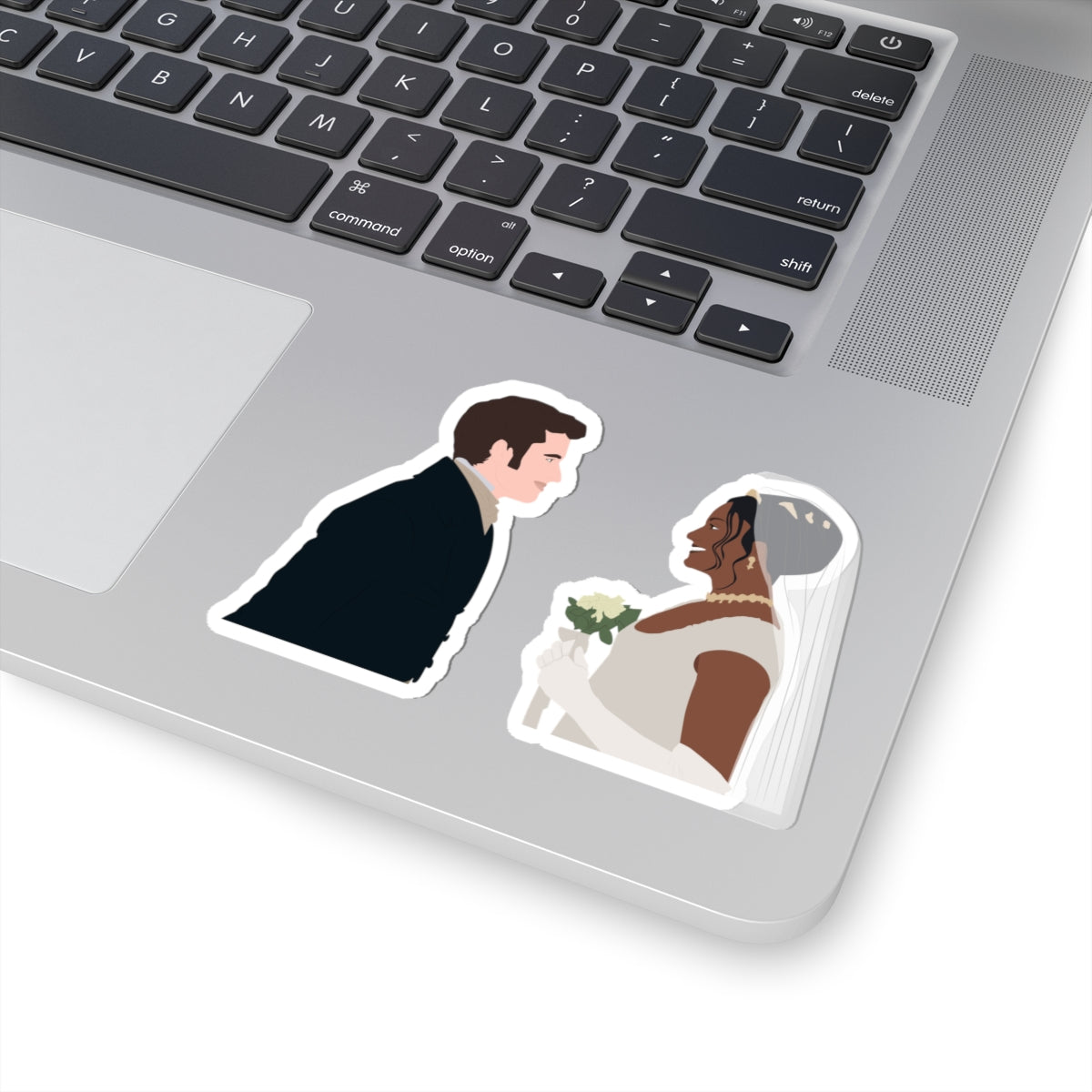 Bridgerton Netflix Anthony & Kate Bridgerton Wedding Sticker