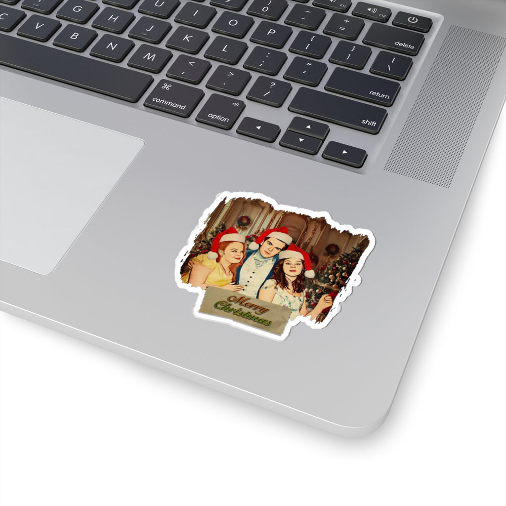 Merry Christmas Eloise, Colin & Penelope Bridgerton Netflix Sticker