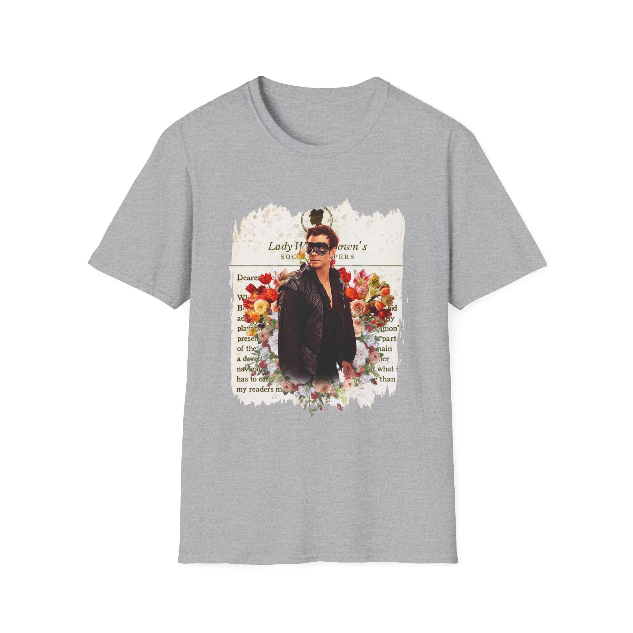 Benedict Bridgerton Masquerade Ball Lady Whistledown Society Papers Netflix T-Shirt