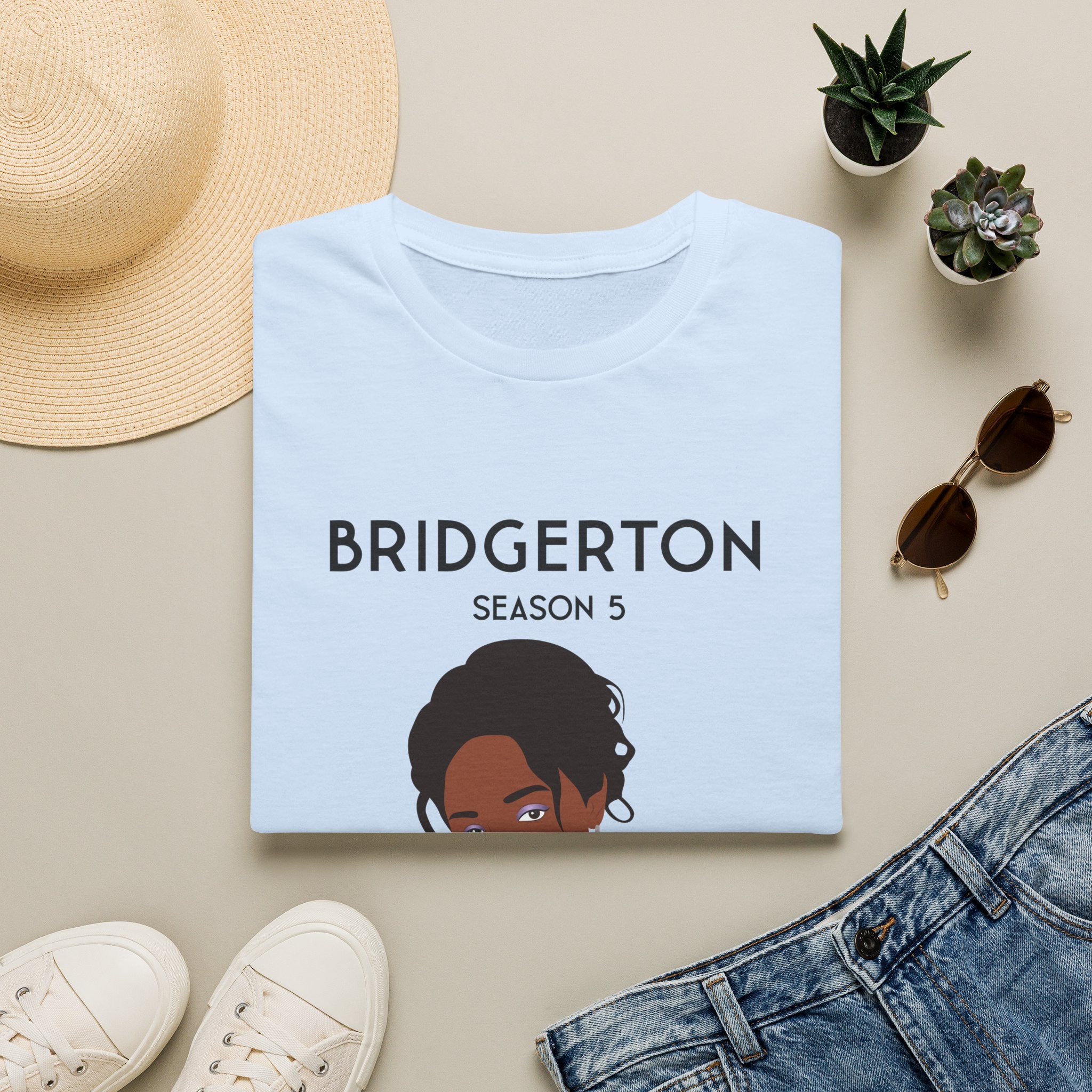 Michaela Stirling Mask Bridgerton Season 5 Netflix T-Shirt