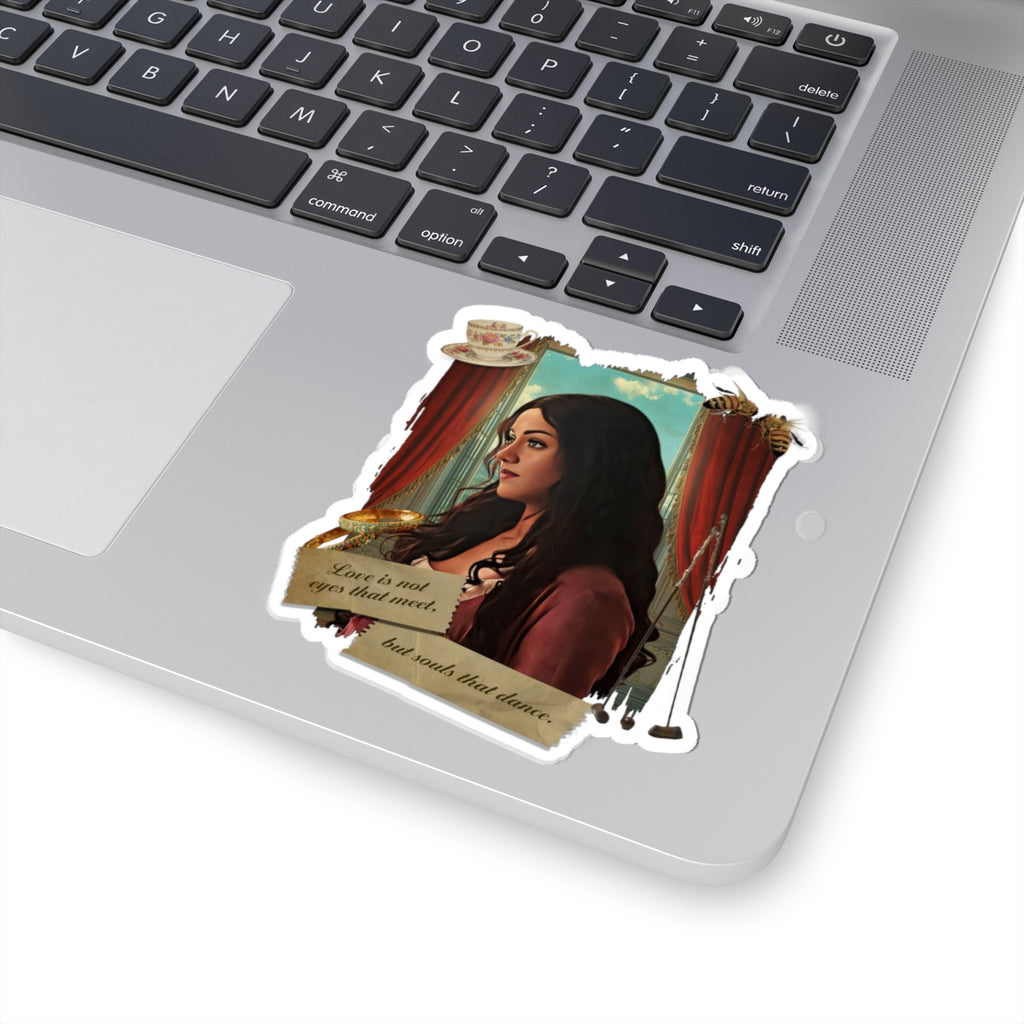 Love Is Not Eyes That Meet Kate Sharma Bridgerton Portrait Netflix Sticker