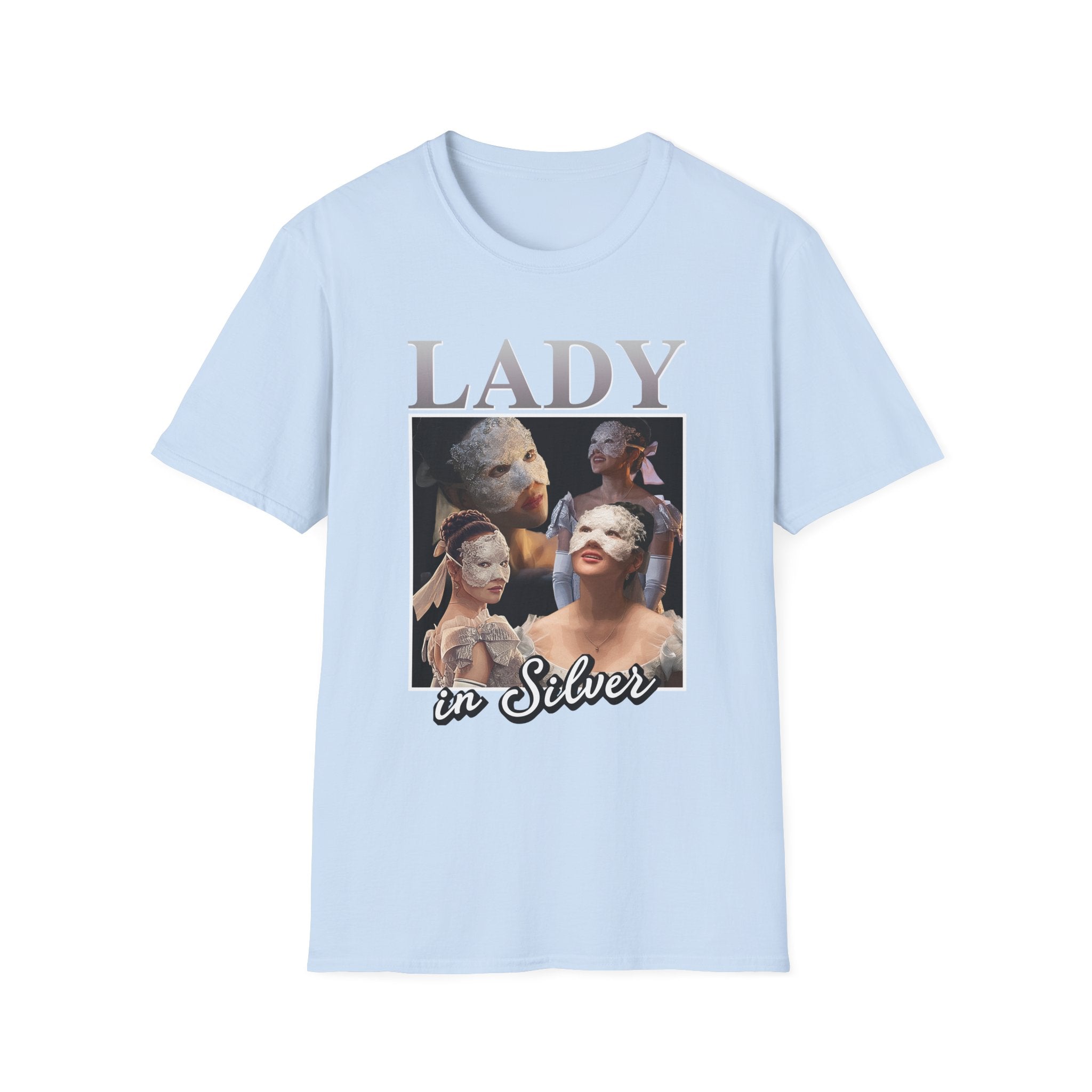 Lady In Silver 90's Bridgerton Netflix T-Shirt