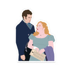 Colin Bridgerton & Penelope Featherington Polin Netlfix Sticker