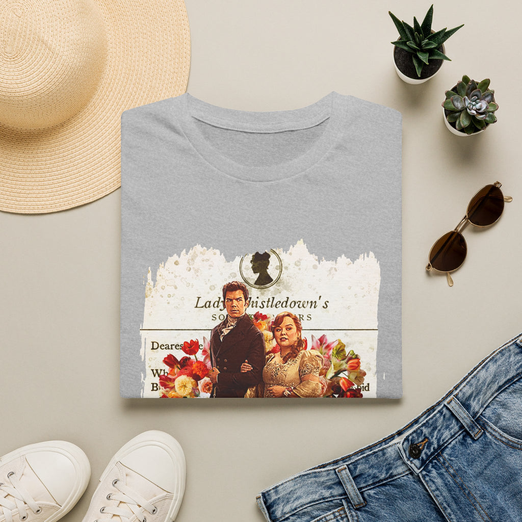 Colin Bridgerton & Penelope Bridgerton Lady Whistledown Society Papers Netflix T-Shirt