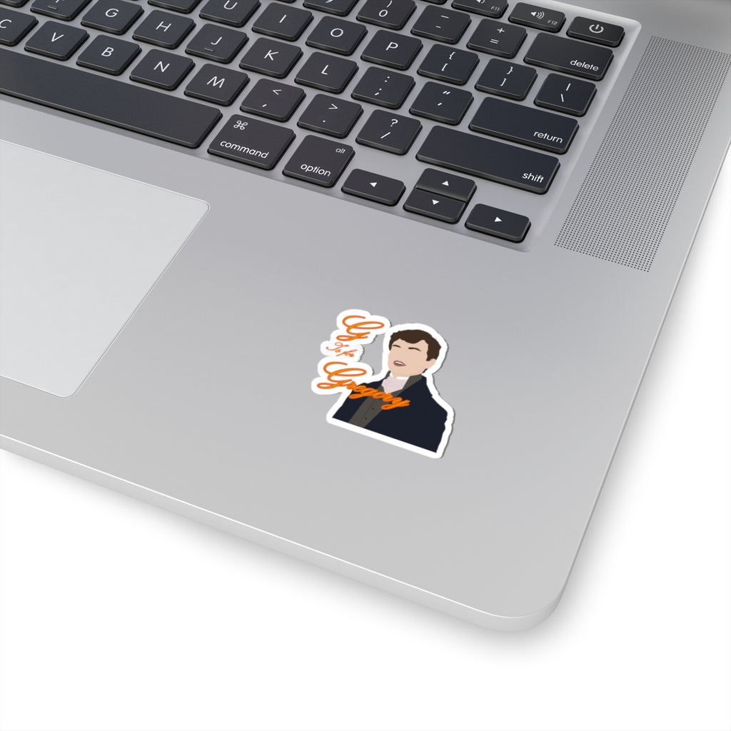 G Is For Gregory Bridgerton Netflix Sticker
