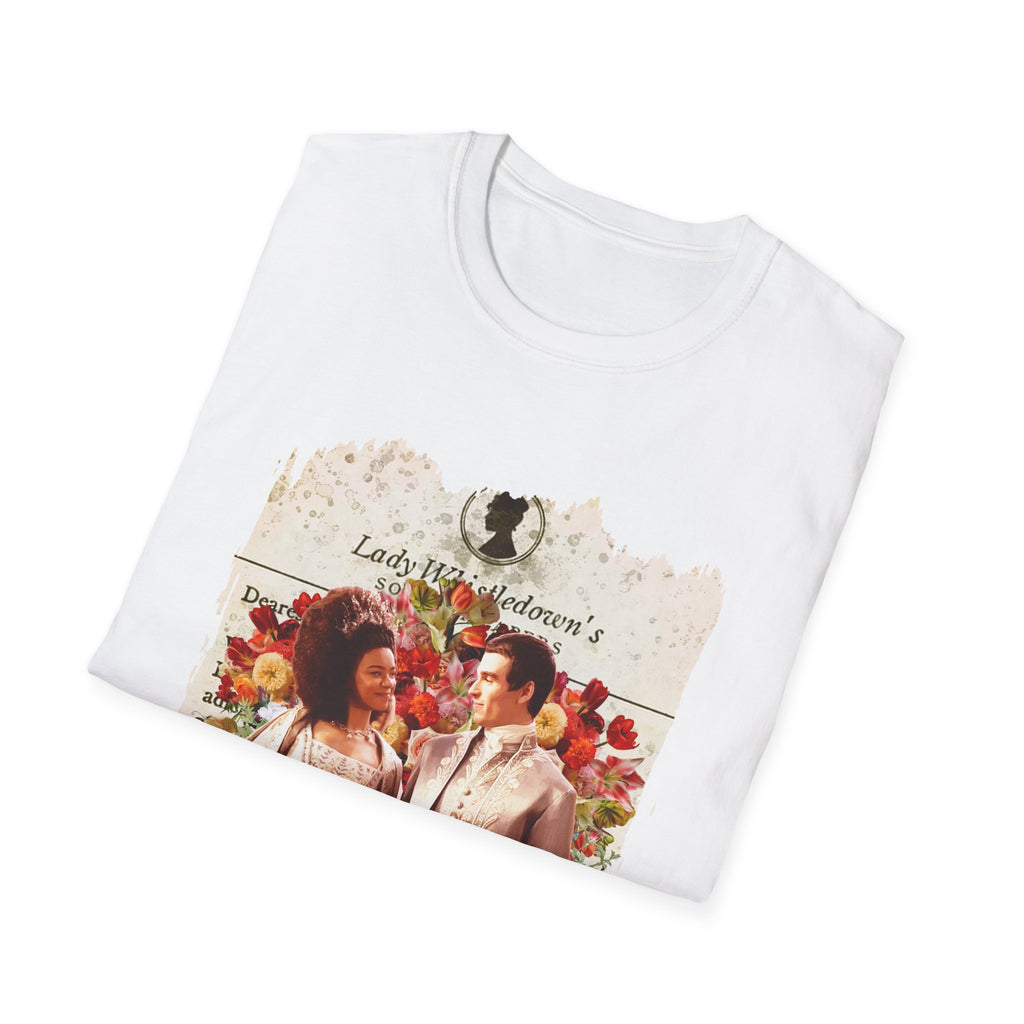 Young Queen Charlotte & King George Lady Whistledown Society Papers Netflix T-Shirt